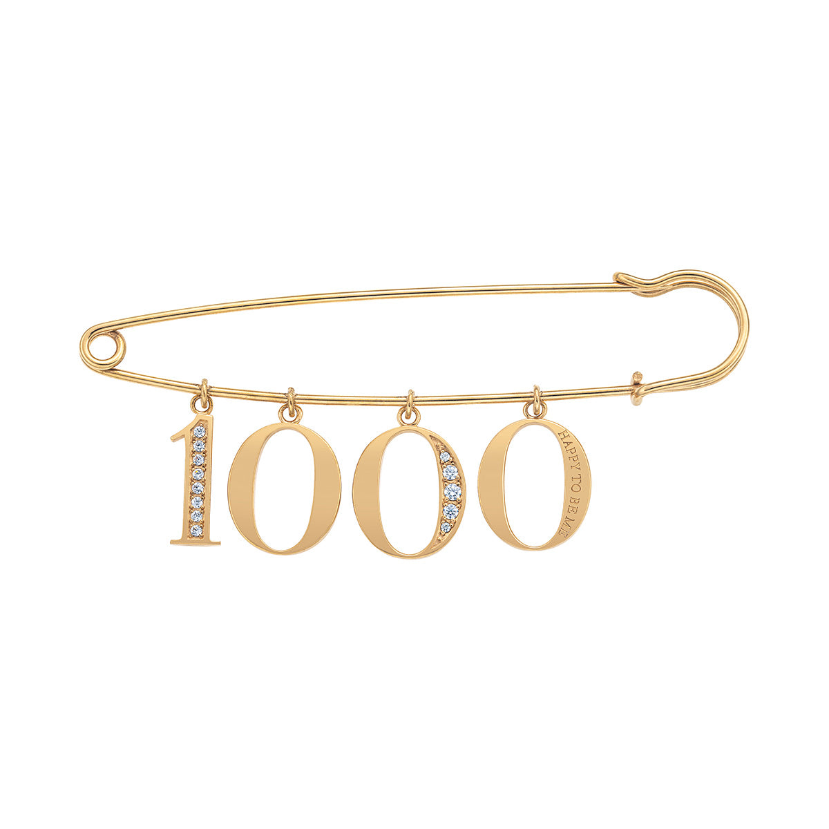 1000 wings [Charity Limited Edition] Brooch YG Brass